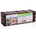 Műanyag járda barna 8db