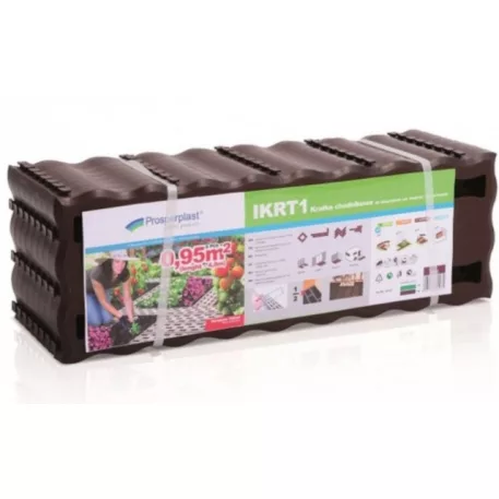 Műanyag járda barna 8db