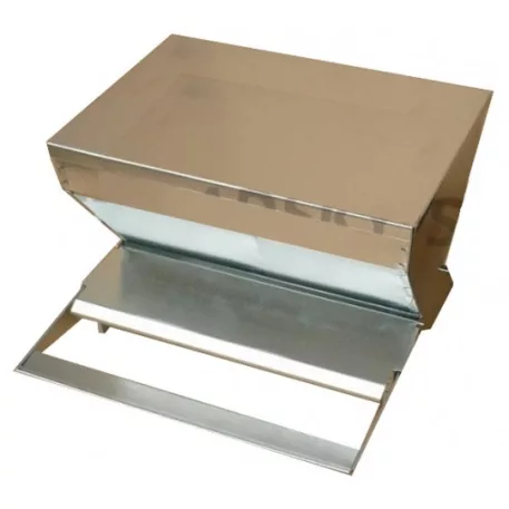 Önetetővályu egyoldalú, bezárható 7L 25x31x20cm 7l, 25x31x20cm