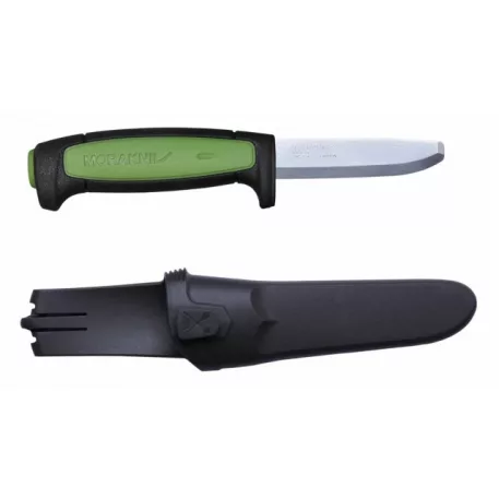 Munkakés tokkal Morakniv Safe Pro Carbon steel