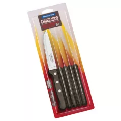   Készlet 6 db kés Jumbo Tramontina 413/695 13 cm penge, fa nyél