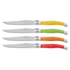 Kés Plenus steakre Tramontina 410/855, 13 cm penge, sárga