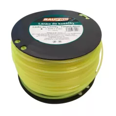 Fűnyíró damil 2.0mm 0.9kg /308m/ csillag BAUPRO
