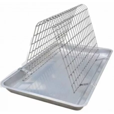 Fedelező kád rozsdamentes, kerettartóval