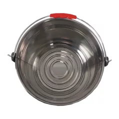 10 literes rozsdamentes acél vödör