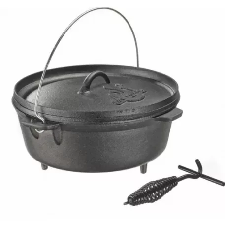 Bogrács öntöttvas 5,64L