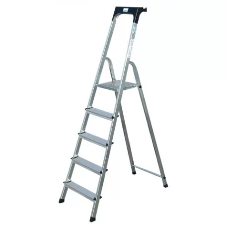 Alumínium állólétra Safety Krause 5fs fokok száma: 5