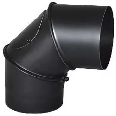   Állítható könyökcső 0-90° tisztító nyílással átmérő 120 / 2 mm