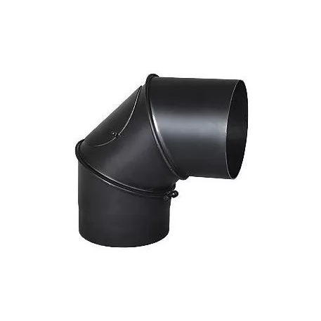 Állítható könyökcső 0-90° tisztító nyílással átmérő 130 / 2 mm