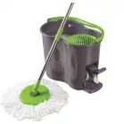 Mop szet B310 BAUPRO pedálos vödörrel és kicsavarókosárral, 1db tartalék felmosófej B10