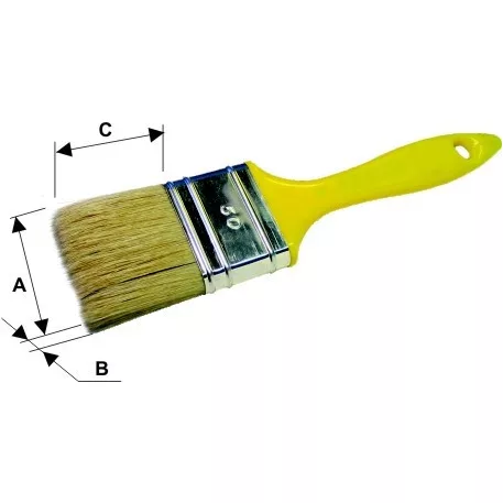 Lapos ecset Basic B11 60 mm