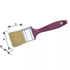 Lapos ecset Standard S22 a=1"