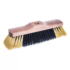 Seprű Clean C26 28cm fa polymex nyelezett 130cm