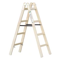 Fa festőlétra 4 fokos BAUPRO