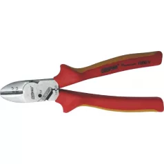 Oldalcsípő fogó csupaszítóval 160 mm BAUPRO