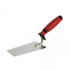   Kőműves kanál keskeny BAUPRO lekerekitett sarkak 160mm rozsdamentes