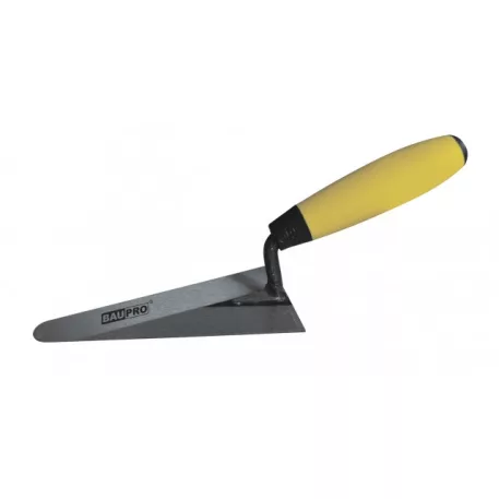 Macskanyelv kanál BAUPRO köszörült acél 140 mm