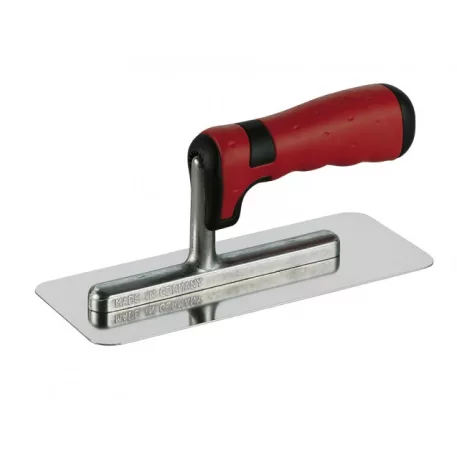 Simító rozsdamentes BAUPRO 200x80x0,7mm lekerekített sarkak