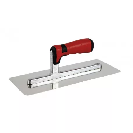 Simító rozsdamentes BAUPRO 200x80x0,7mm lekerekített sarkak