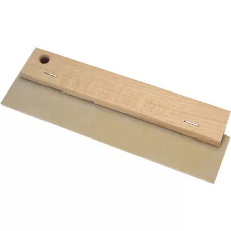 Fugázó gumi fehér - fa fogantyú 30 cm