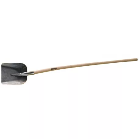 Lapát standard fém lakk, hajlított fa nyél 1300 mm