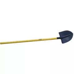 Szív alakú lapát üvegszálas nyél, egyenes 1350 mm