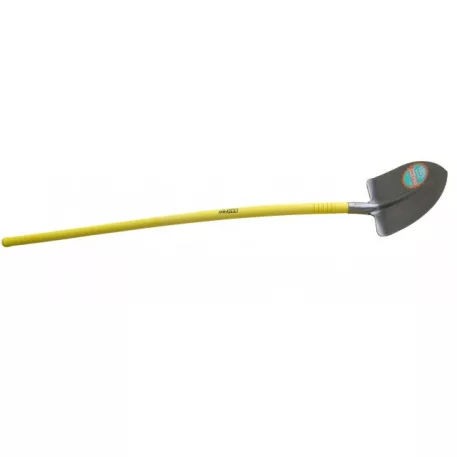 Szív alakú lapát üvegszálas nyél, kalapács lakk hajlított 1350 mm