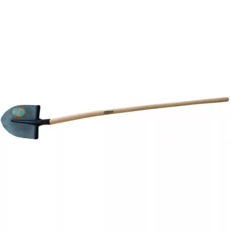 Szív alakú lapát fém lakk, fa nyél egyenes fa nyél 1300 mm