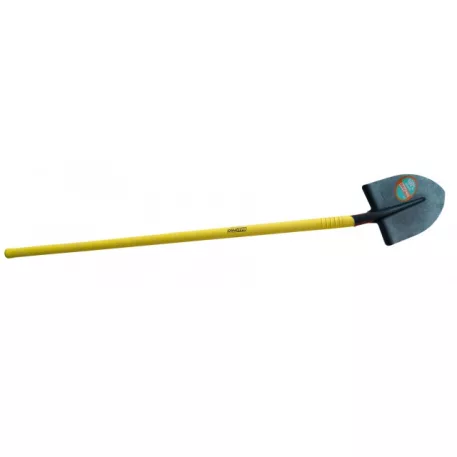 Szív alakú lapát fém lakk, üveg nyél egyenes 1350 mm
