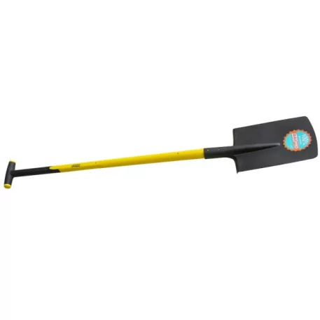 Lapos ásó, hajlitott, üvegszalás nyél 1100 mm