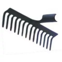 Gereblye, nyél nélkül 10 fogú