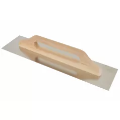 Símító rozsdamentes 480mm fa nyéllel BAUPRO BB