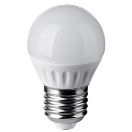 Izzó körte LED 6W E27 2700K melegfehér