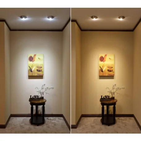 Izzó körte LED 6W E27 2700K melegfehér