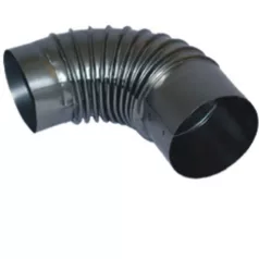 Füstcső könyök 100 mm