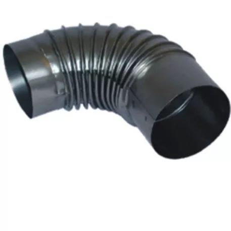 Füstcső könyök 100 mm