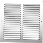 Szellőzőrács ALU, hálóval 100x200 mm