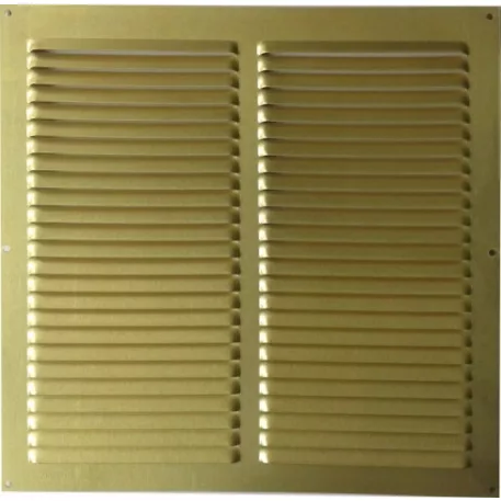 Szellőzőrács arany hálóval 150x150 mm