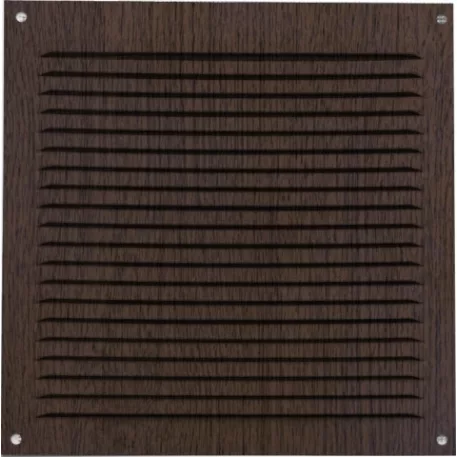 Szellőzőrács wenge hálóval 150x300 mm