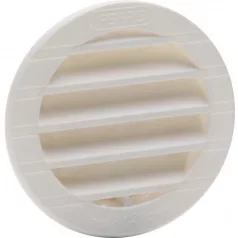 Szellőzőrács fehér kerek átmérő 7,6 cm