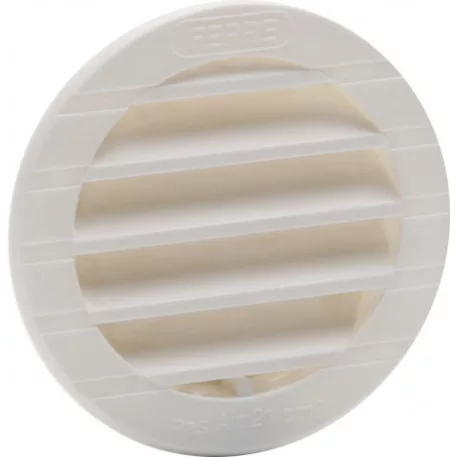 Szellőzőrács fehér kerek átmérő 7,6 cm