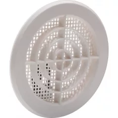 Szellőzőrács körös bordázat átmérő 8-9 cm