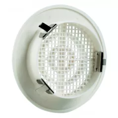 Szellőzőrács körös bordázat átmérő 8-9 cm