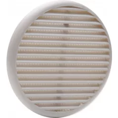   Szellőzőrács kerek szabályozható zsaluval átmérő 17,5-22 cm