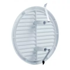   Szellőzőrács kerek szabályozható zsaluval átmérő 17,5-22 cm