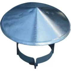Kéménytető, horganyzott átmérő 118 mm