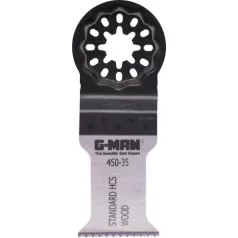 Multifunkciós gép tartozék 50x35mm 450 HCS G-MAN