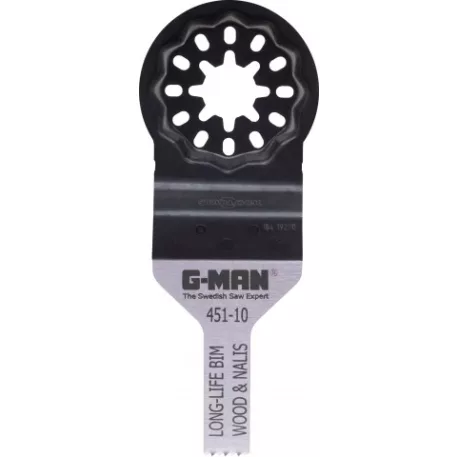 Multifunkciós gép tartozék 30x10mm 451 Bimetal G-MAN