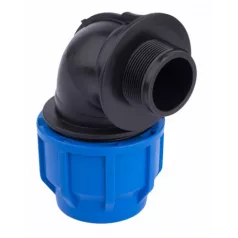 KPE könyök KM 25mm x 1''