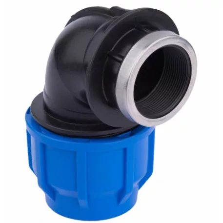 KPE könyök BM 32mm x 3/4''